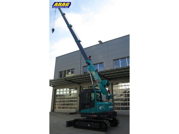 Raupenkran mieten, Raupenkräne mieten, Hitachi Raupenkran, Sennebogen Raupenkran, Hitachi mieten, Hitachi mieten Schweiz, Minikran mieten, Minikran Schweiz