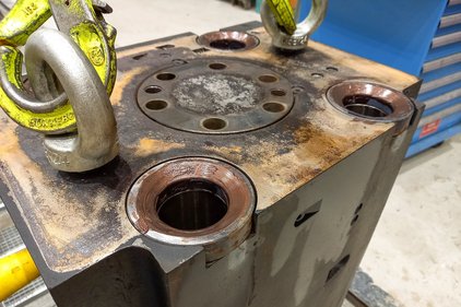 Hammerrevision Hydraulikhammer revidieren, Hydraulikhammer reparieren, Abbauhammer reparieren, Abbauhammer revidieren