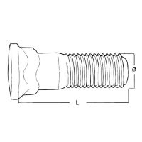 Plow Bolt Schraube 5/8