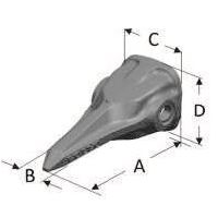 Nari　1054545 Zahnspitze Volvo PPE56 14732398 | ARAG Bau