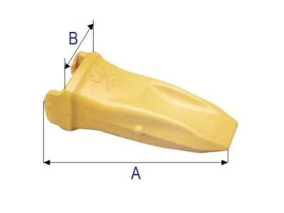 Zahnspitze K80 Heavy Duty 475-5468 Caterpillar | ARAG Bau